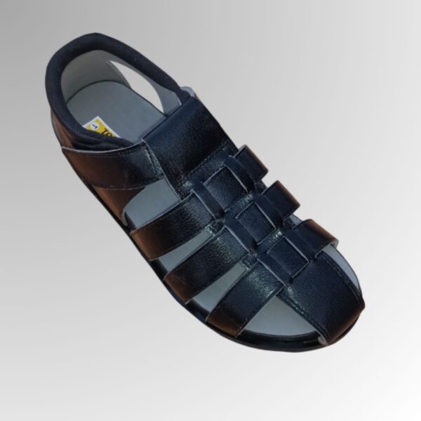 Mens Trekking Black Sandal - Image 2